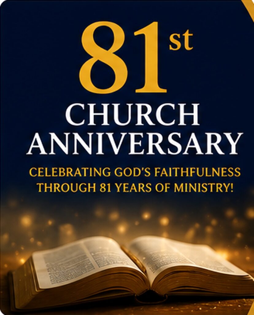 81st Church Anniversary